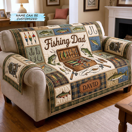 Hooked Life Quilted Sofa Cover QTCUZ GFTOMA11832