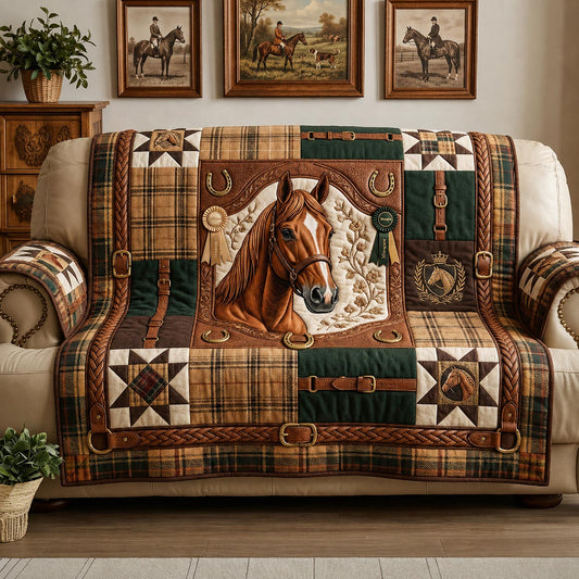 Western Soul Quilted Sofa Cover GFTOMA11838