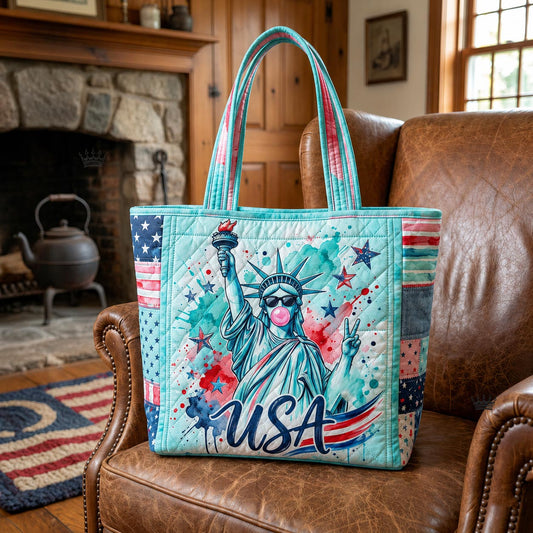 American Liberty Quilted Tote Bag GFTOMA11878