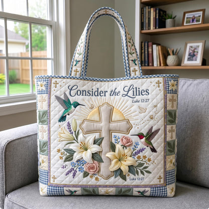 Grace Bloom Quilted Tote Bag GFTOMA12118