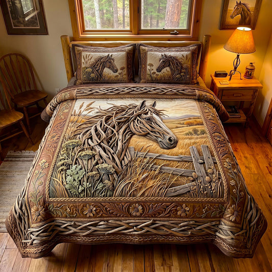 Western Soul 3-Piece Quilted Bedding Set GFTOMA12204