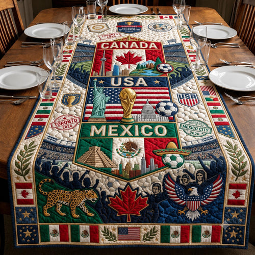 Match Day Quilted Table Runner GFTOMA12218