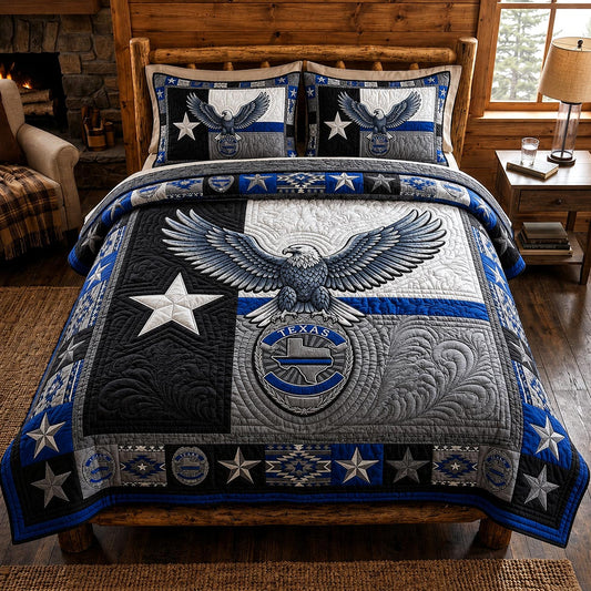 Texas Spirit 3-Piece Quilted Bedding Set GFTOMA12241