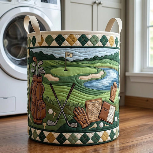 Swing Life Quilted Laundry Basket GFTOMA12252