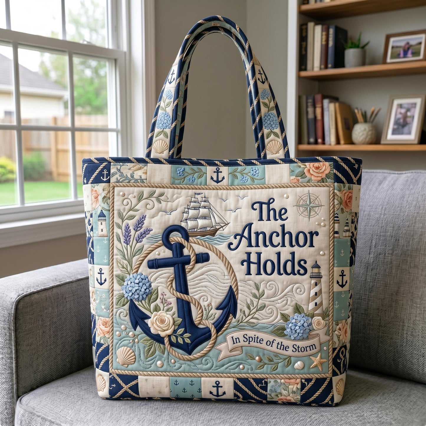 Sacred Seas Quilted Tote Bag GFTOMA12316