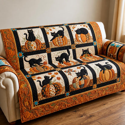 Harvest Blessings Quilted Sofa Cover GFTOMA12356