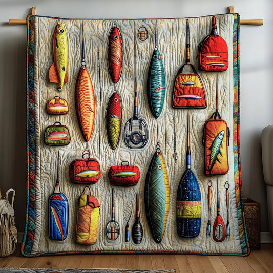 Fishing Delights Quilted Blanket GFTOMA1236
