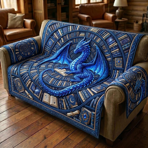 Dragon Lore Quilted Sofa Cover GFTOMA12406