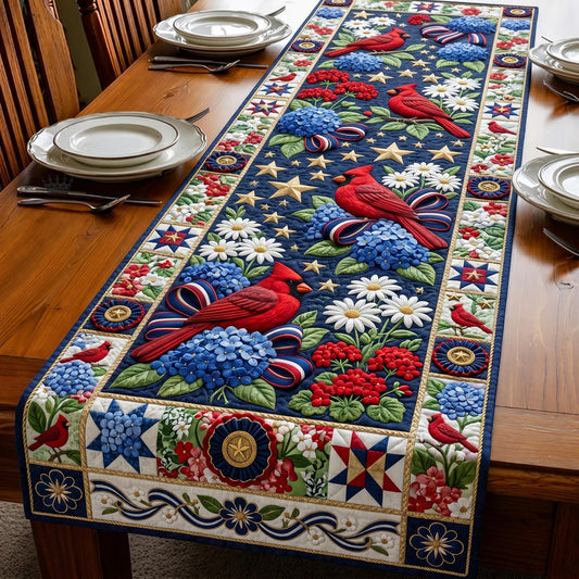 American Cardinal Quilted Table Runner GFTOMA12446