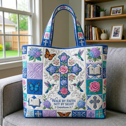 Scripture Garden Quilted Tote Bag GFTOMA12502