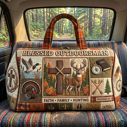 Faith Journey Quilted Duffle Bag GFTOMA12517