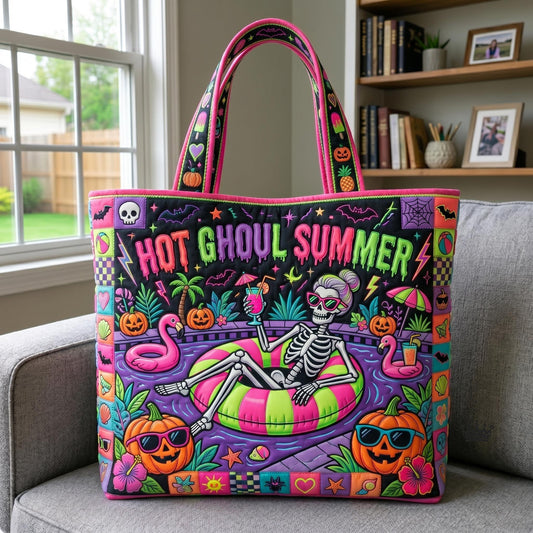Tropical Haunt Quilted Tote Bag GFTOMA12566
