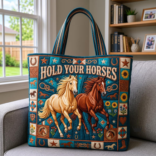 Western Soul Quilted Tote Bag GFTOMA12569