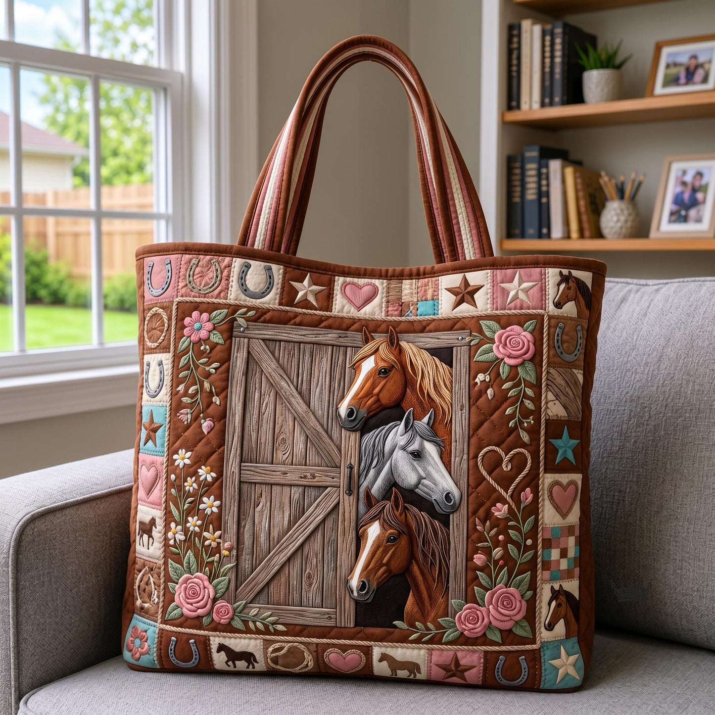 Horse Legacy Quilted Tote Bag GFTOMA12571