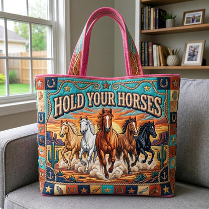 Ranch Spirit Quilted Tote Bag GFTOMA12572