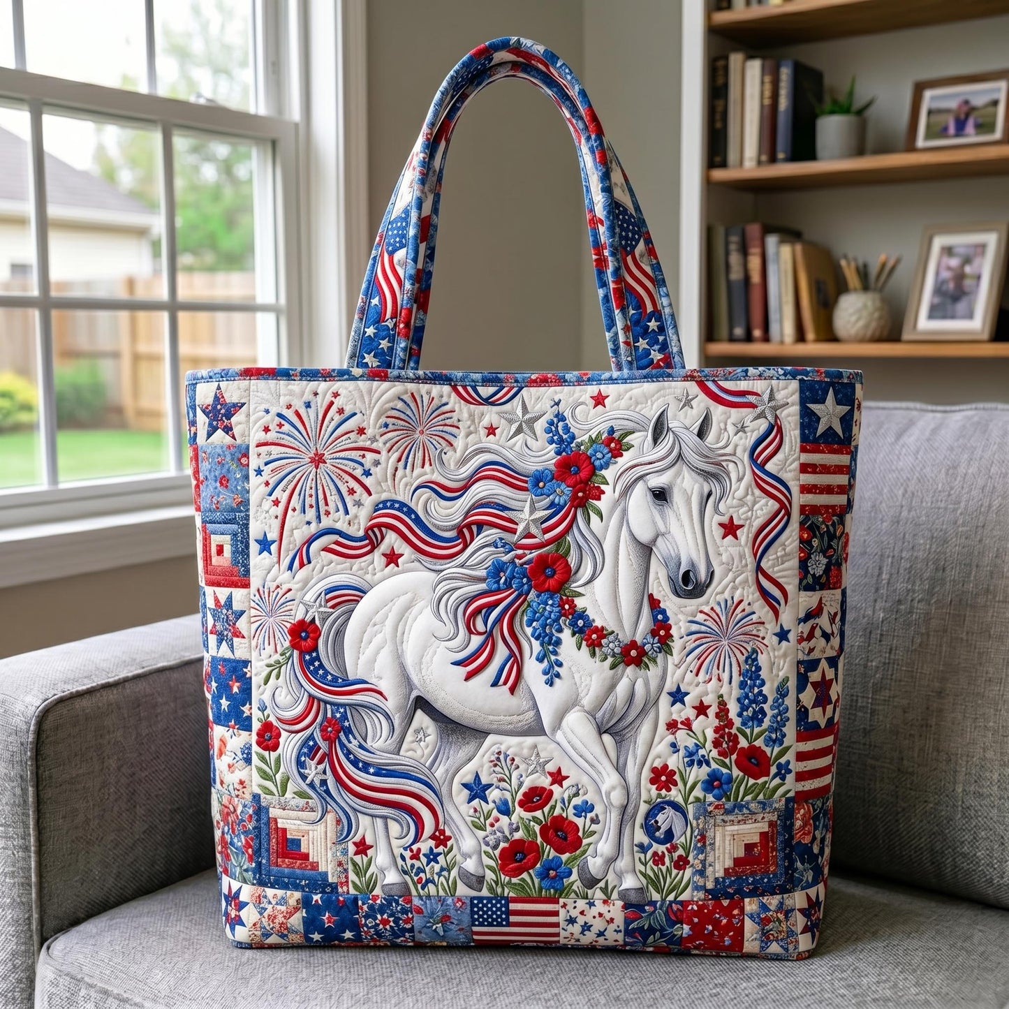 Open Range Quilted Tote Bag GFTOMA12574
