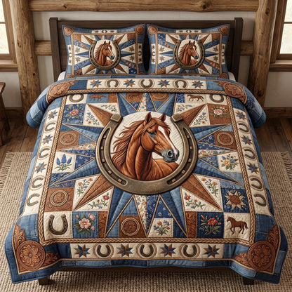 Western Soul 3-Piece Quilted Bedding Set GFTOMA12587