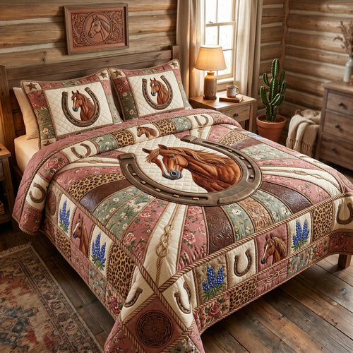 Western Soul 3-Piece Quilted Bedding Set GFTOMA12590