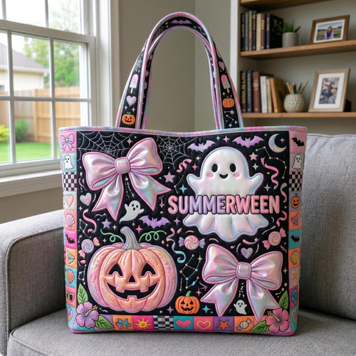 Tropical Haunt Quilted Tote Bag GFTOMA12605