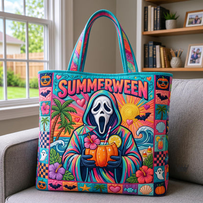 Tropical Haunt Quilted Tote Bag GFTOMA12612