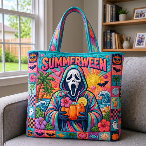 Tropical Haunt Quilted Tote Bag GFTOMA12612