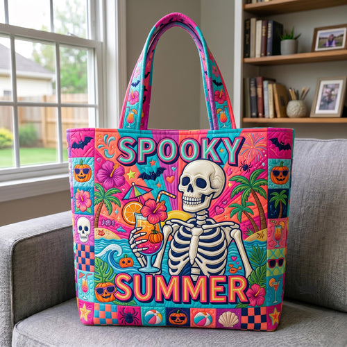 Tropical Haunt Quilted Tote Bag GFTOMA12613