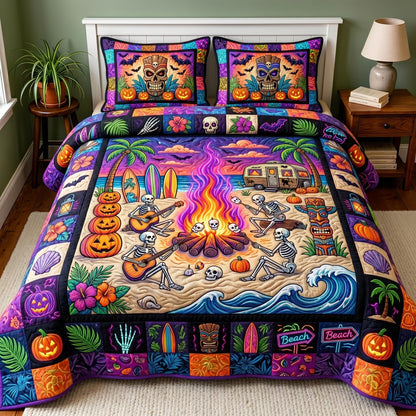Tropical Haunt 3-Piece Quilted Bedding Set GFTOMA12657
