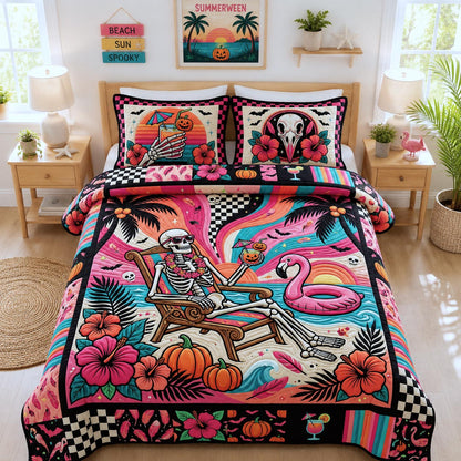 Tropical Haunt 3-Piece Quilted Bedding Set GFTOMA12661