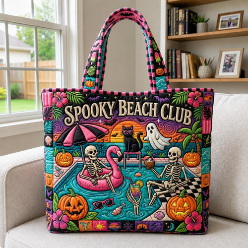 Tropical Haunt Quilted Tote Bag GFTOMA12666