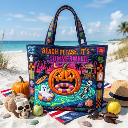 Tropical Haunt Quilted Tote Bag GFTOMA12669