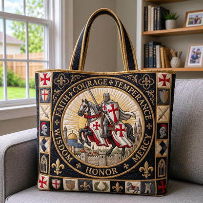 Full Armor Of God Quilted Tote Bag GFTOMA12672