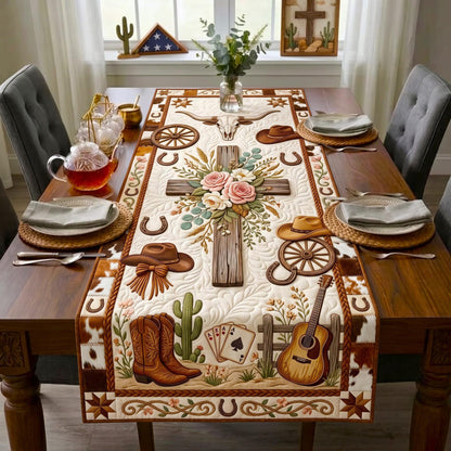 Cross Hope Quilted Table Runner GFTOMA12818