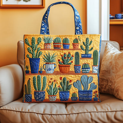 Cactus Quilted Tote Bag GFTOMA1282