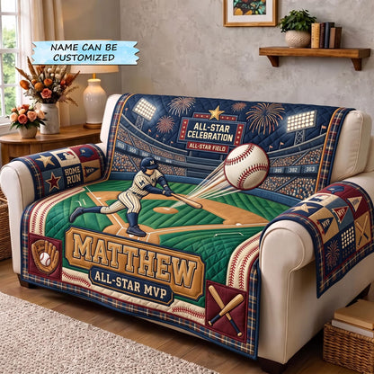 Game Day Quilted Sofa Cover QTCUZ GFTOMA12900
