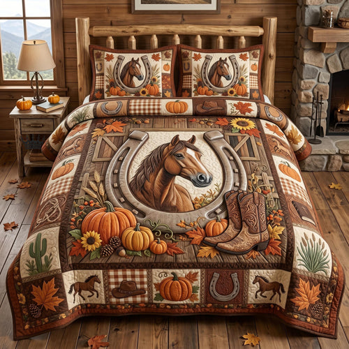 Western Soul 3-Piece Quilted Bedding Set GFTOMA12903