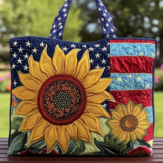 Sunflower Quilted Tote Bag GFTOMA1290