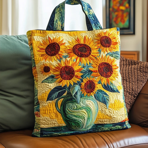 Sunflower Quilted Tote Bag GFTOMA1292