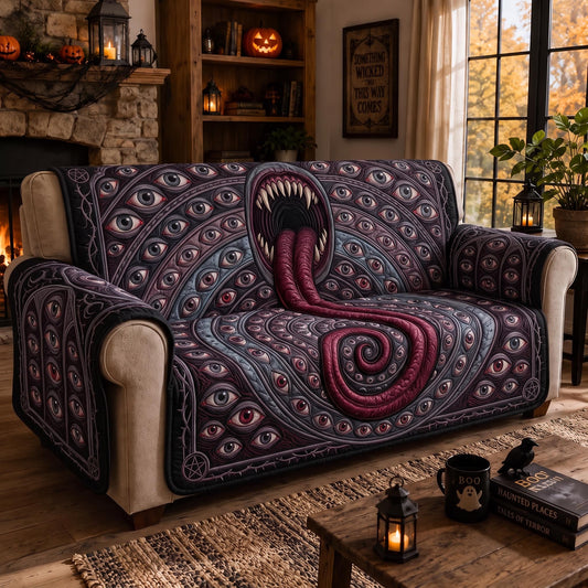 Nightmare Hollow Quilted Sofa Cover GFTOMA13076