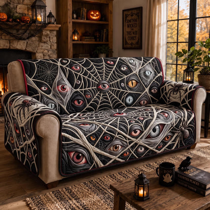 Midnight Haunt Quilted Sofa Cover GFTOMA13077