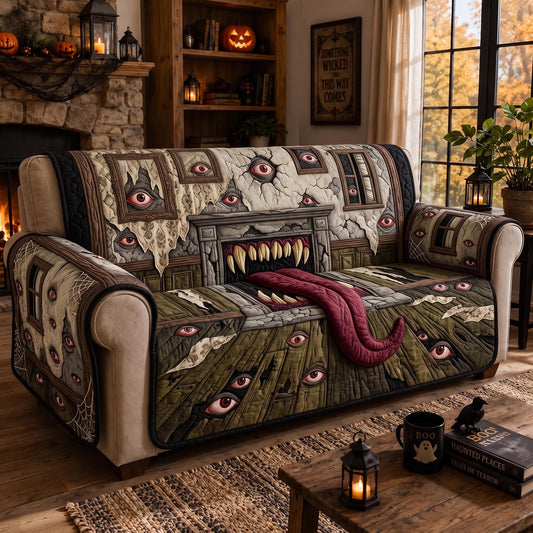 Spooky Dreams Quilted Sofa Cover GFTOMA13078