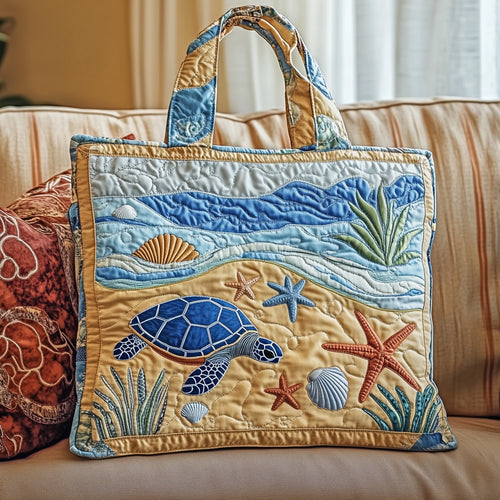 Sea Turtle Quilted Tote Bag GFTOMA1307