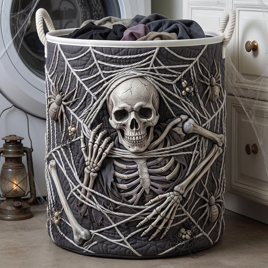 Spooky Dreams Quilted Laundry Basket GFTOMA13120