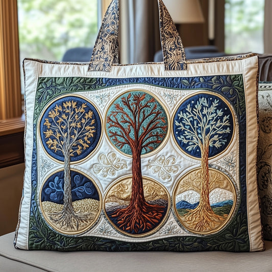 Tree Of Life Quilted Tote Bag GFTOMA1312