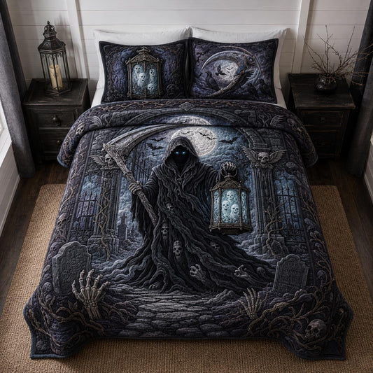 Phantom Hollow 3-Piece Quilted Bedding Set GFTOMA13145