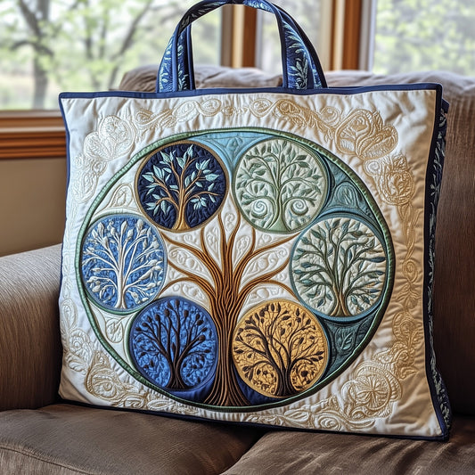 Tree Of Life Quilted Tote Bag GFTOMA1317