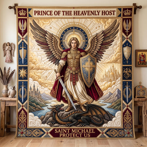 Heavenly Warrior Quilted Blanket GFTOMA13188