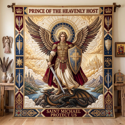Heavenly Warrior Quilted Blanket GFTOMA13188