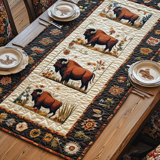 Bison Comfort Quilted Table Runner GFTOMA131