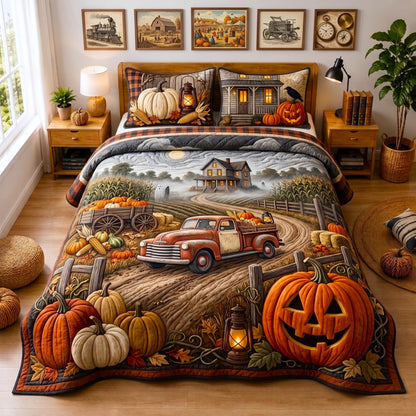 Harvest Haul 3-Piece Quilted Bedding Set GFTOMA13220