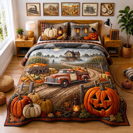 Harvest Haul 3-Piece Quilted Bedding Set GFTOMA13220